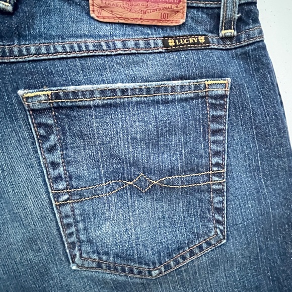 Lucky Brand Dungarees Easy Rider Short Length 14/32 - Picture 6 of 14